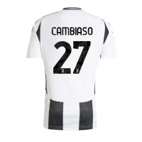 Juventus Andrea Cambiaso #27 Hjemmebanetrøje 2024-25 Kortærmet